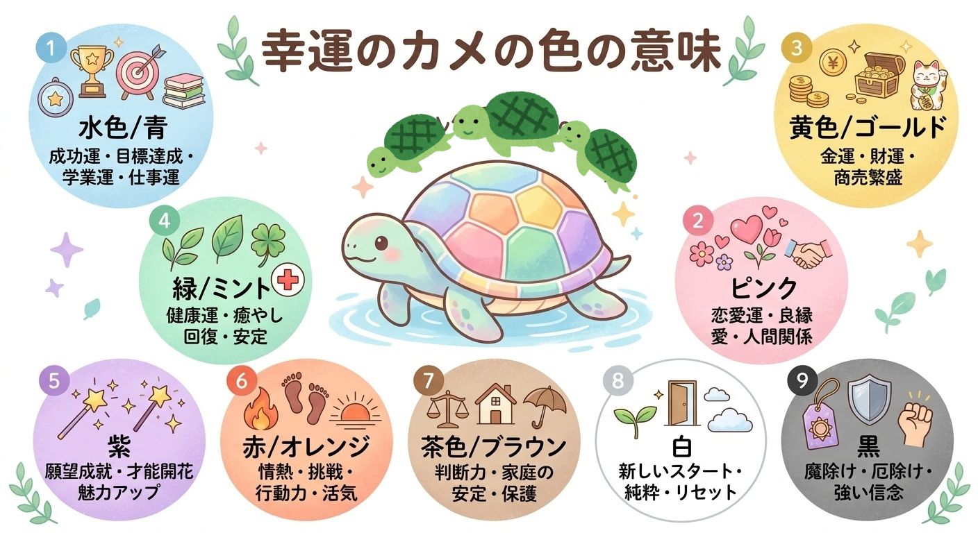 幸運のカメ